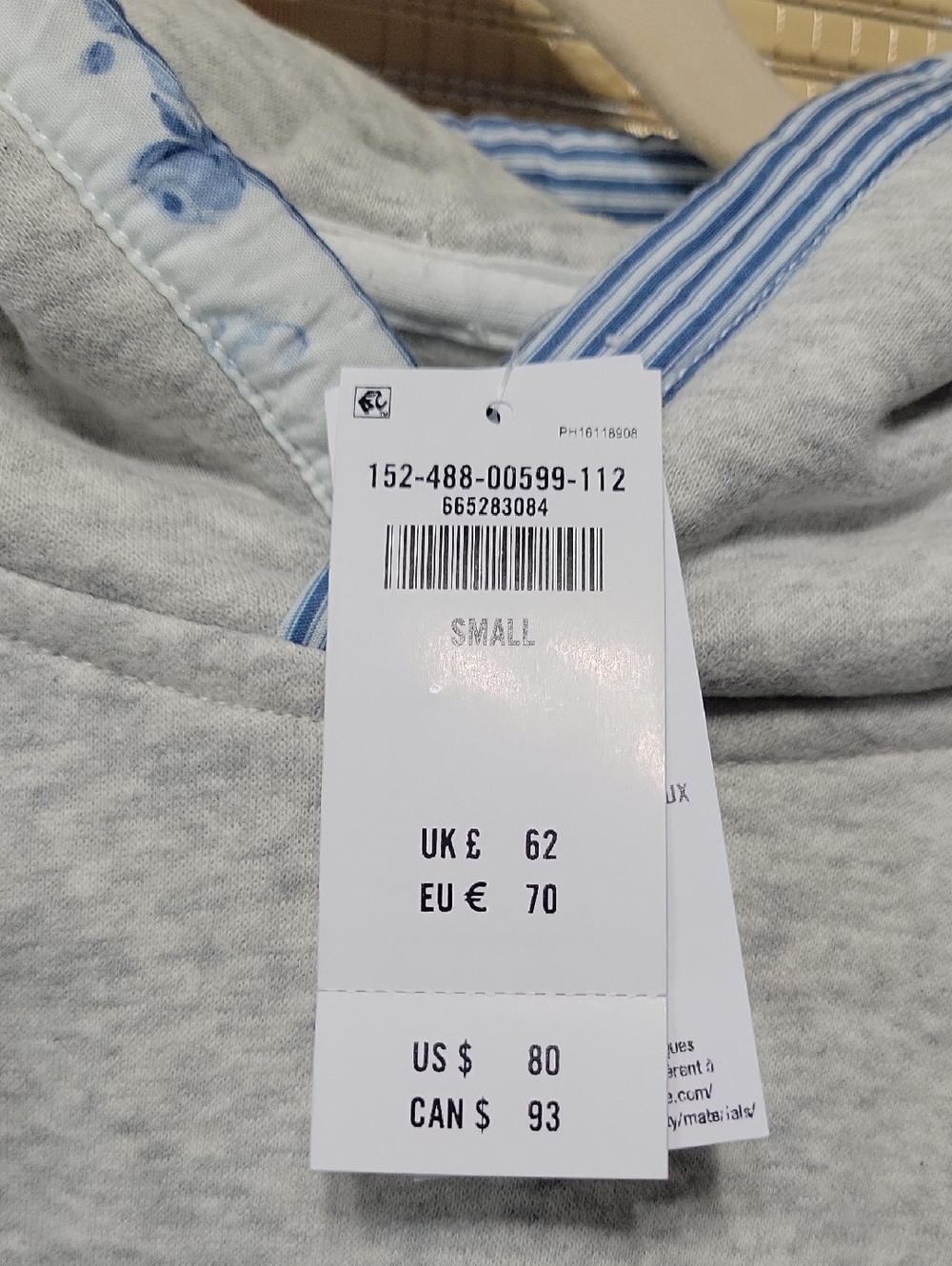 NWT Abercrombie & Fitch Nantucket Crabbers Hoodie - Small - Picture 3 of 9